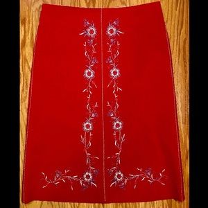 Anthropologie Poleci Holland 🌺Flowers 🌷Skirt